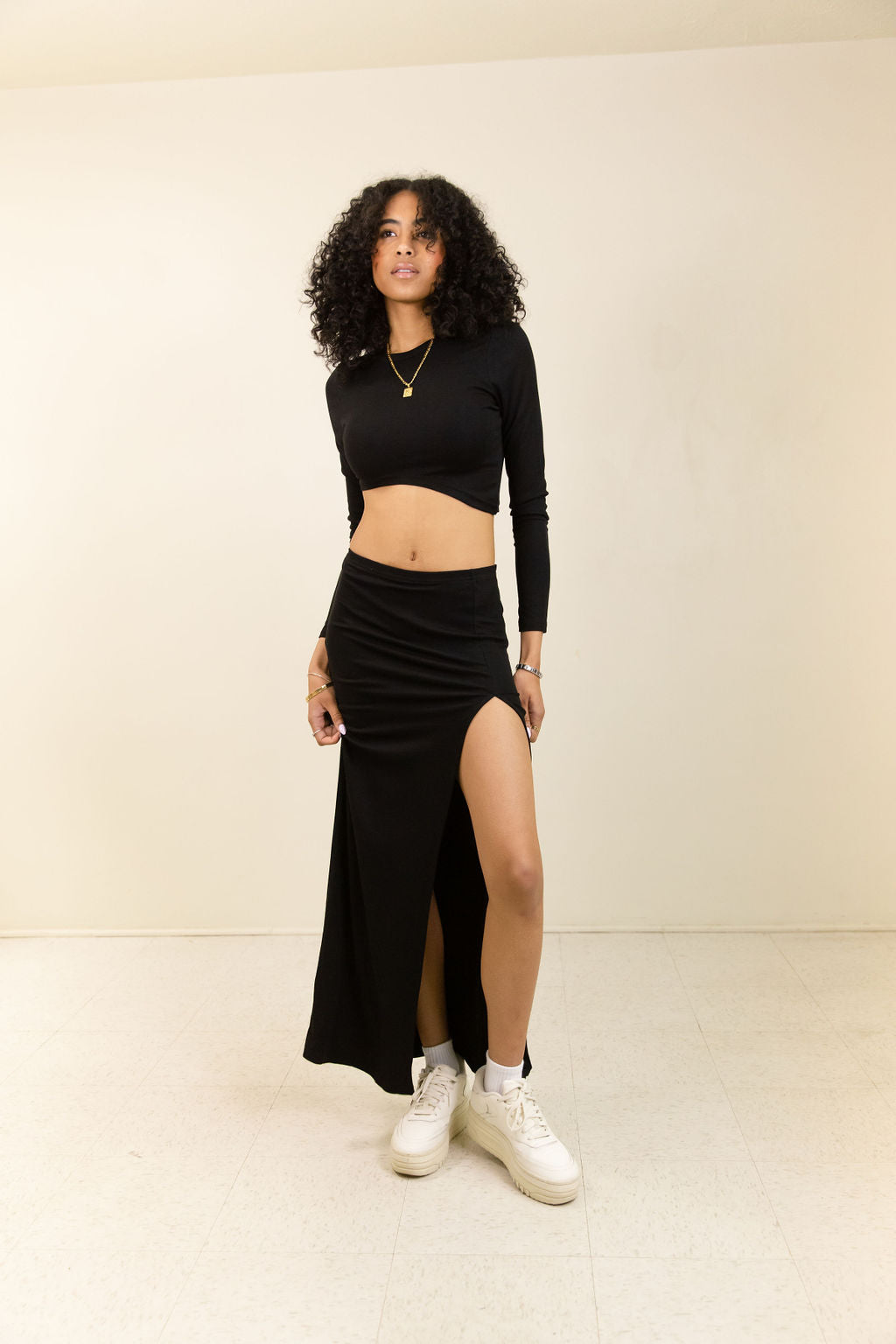 Unpredictable Asymmetrical Crop Top