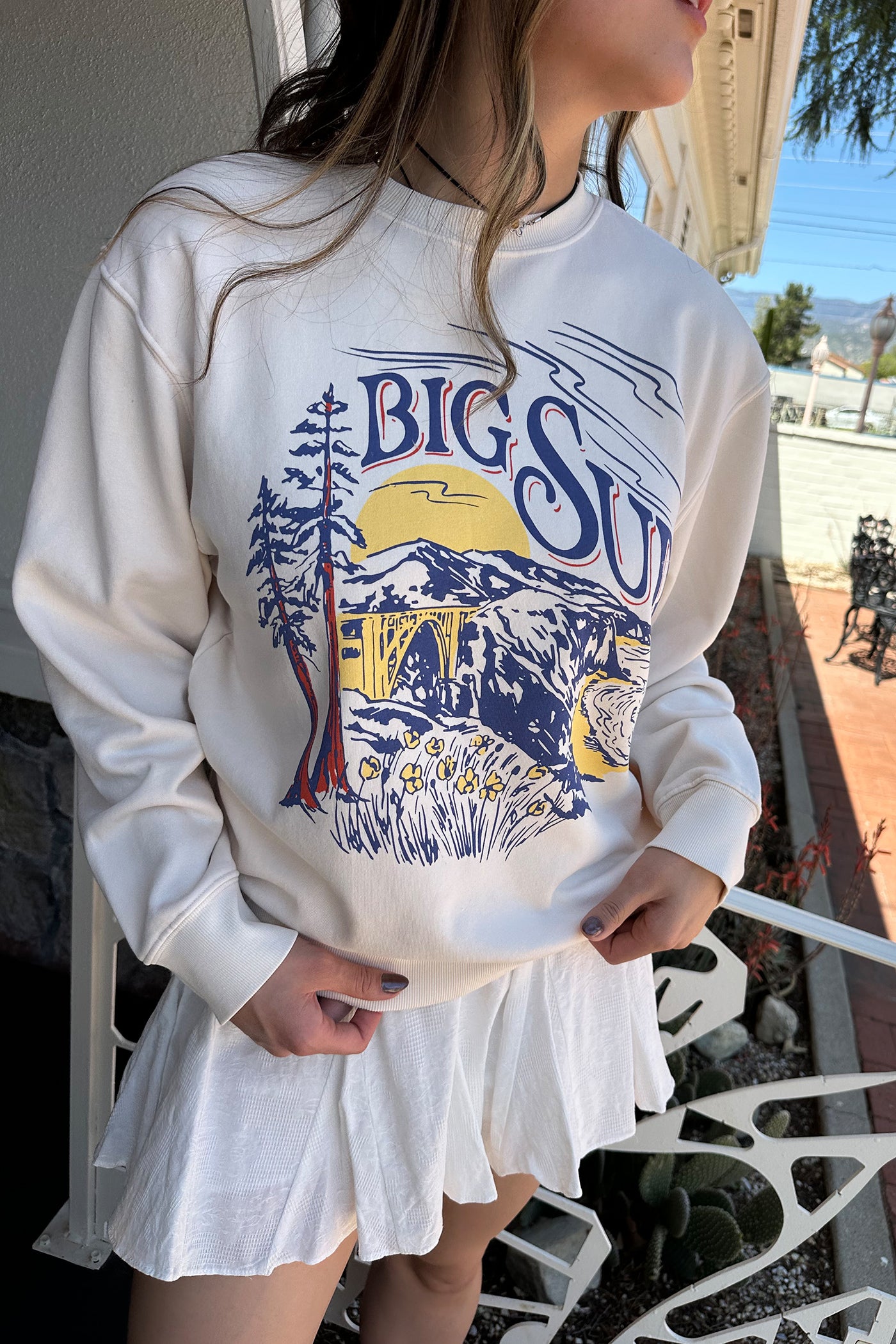 Big Sur Oversized Graphic Sweatshirt