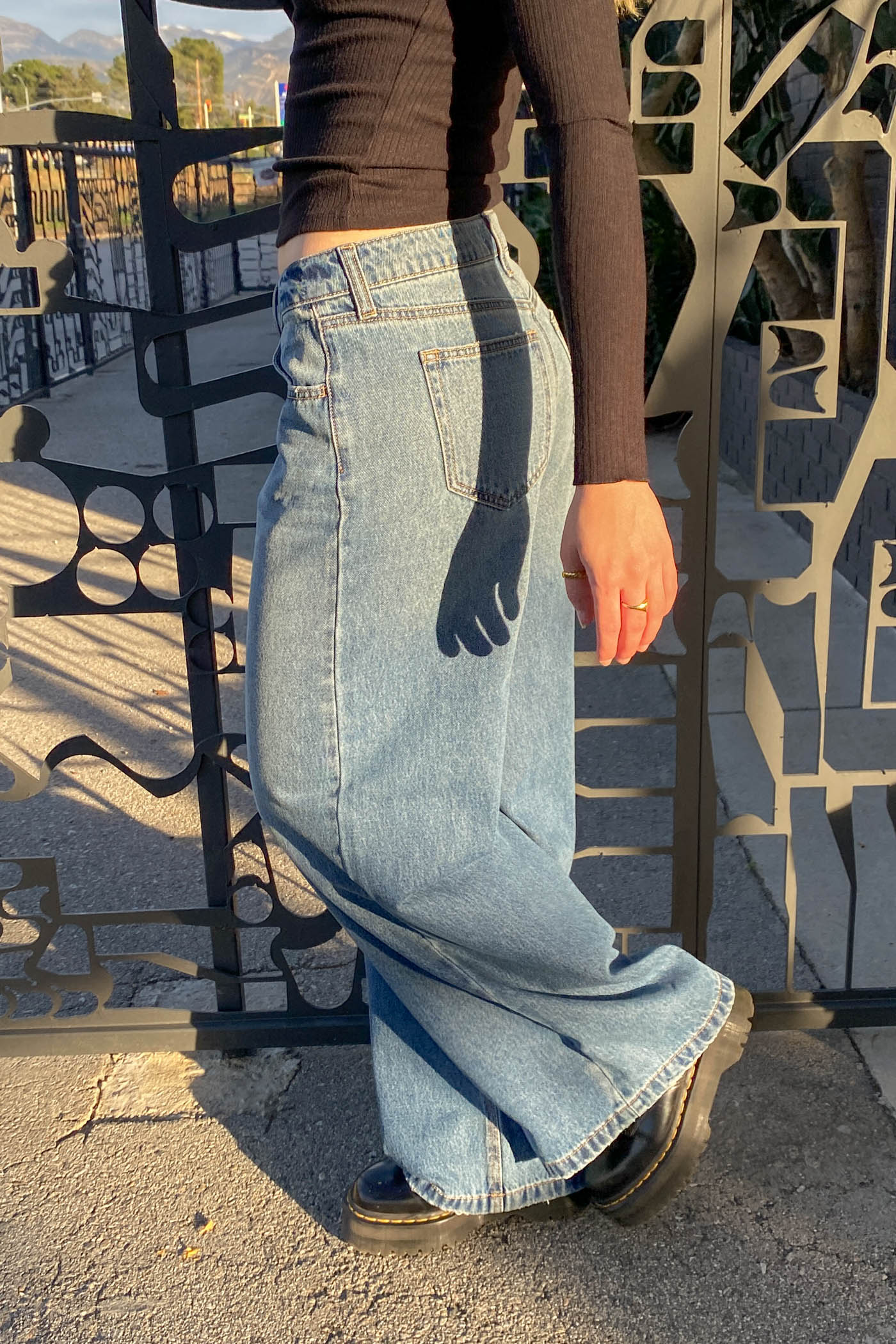 Nectar Premium Denim: The Olivine Wide Leg Jeans