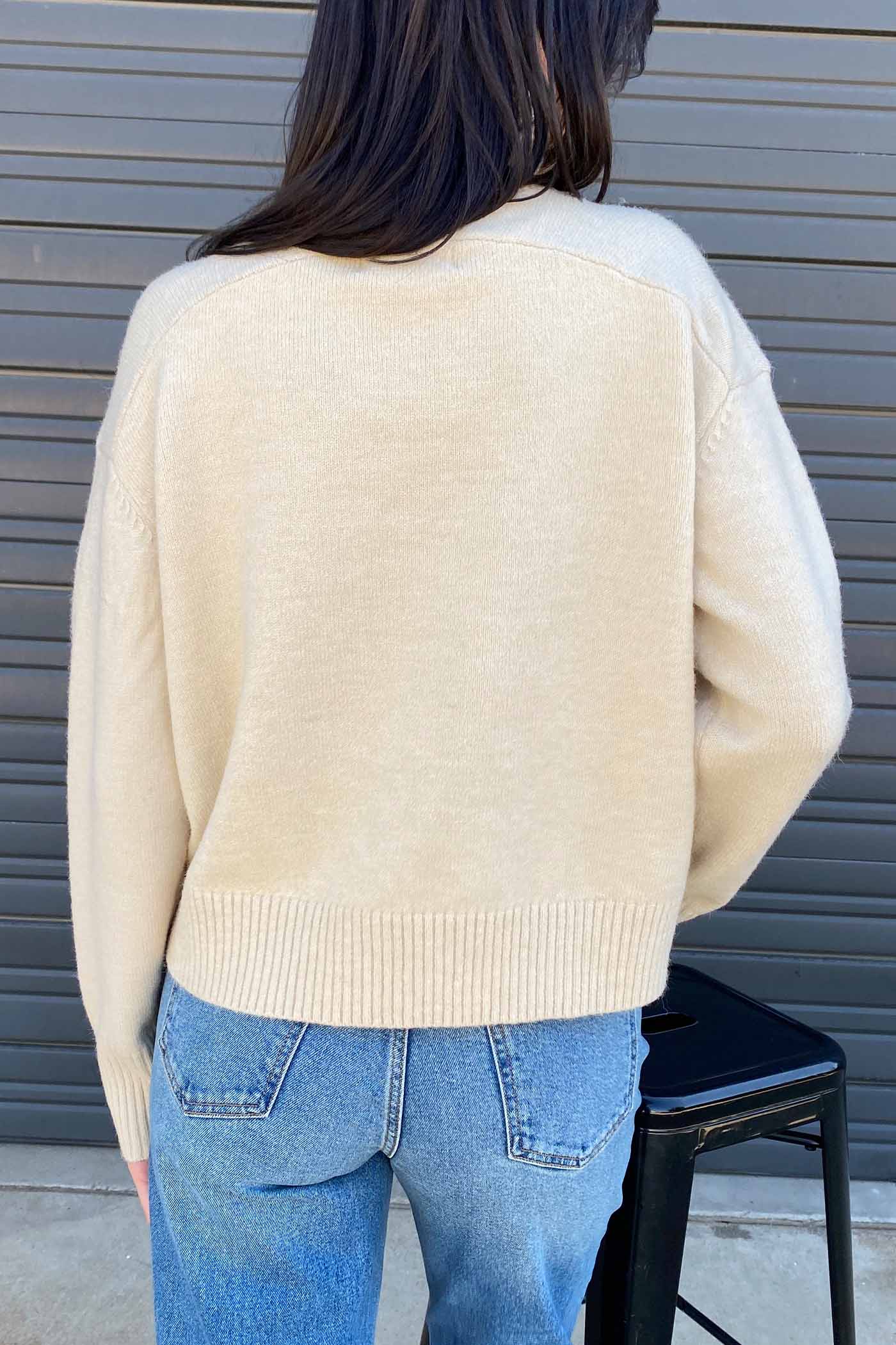 Mock Neck Sweater by For Good