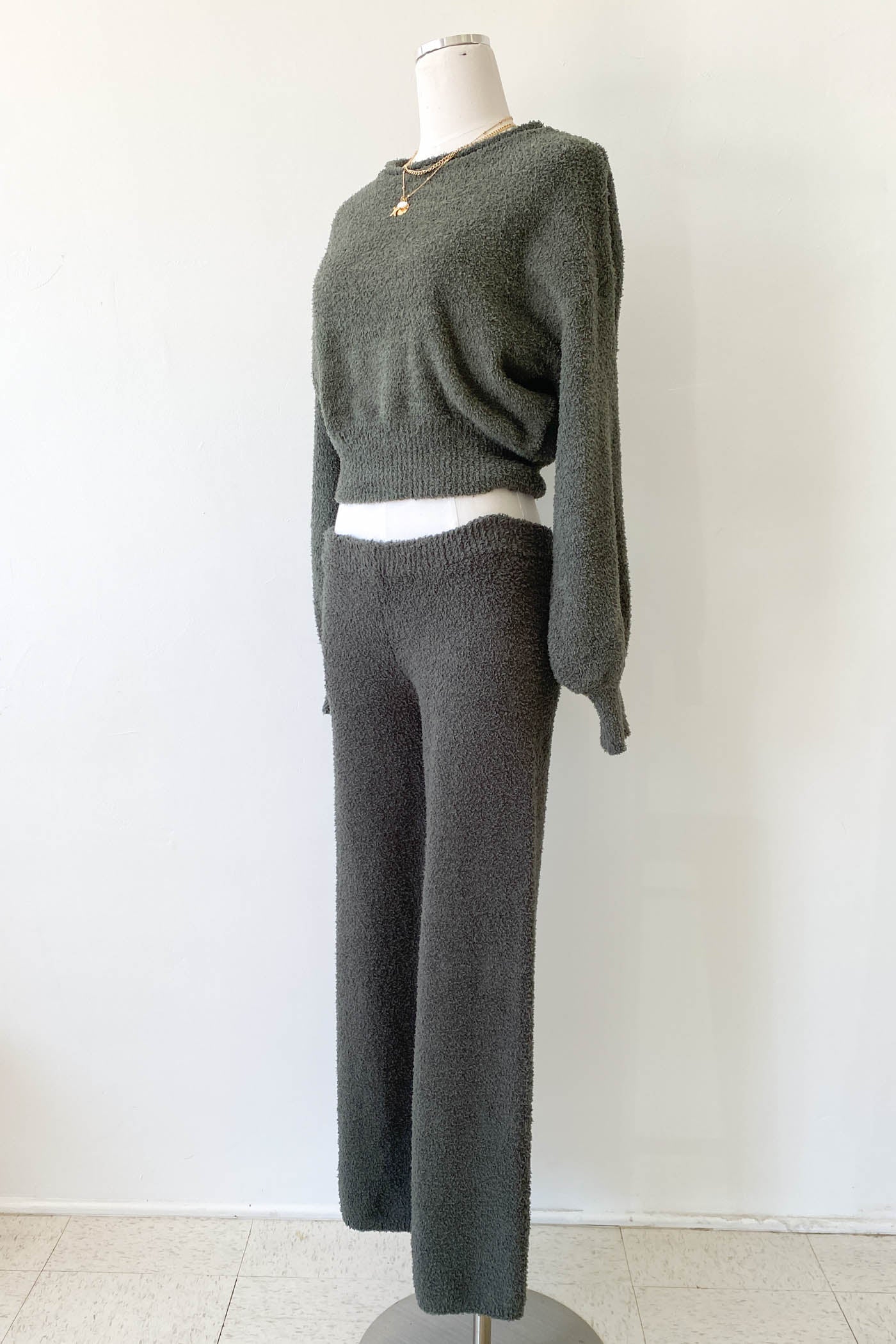 Terry Cloth Sweater