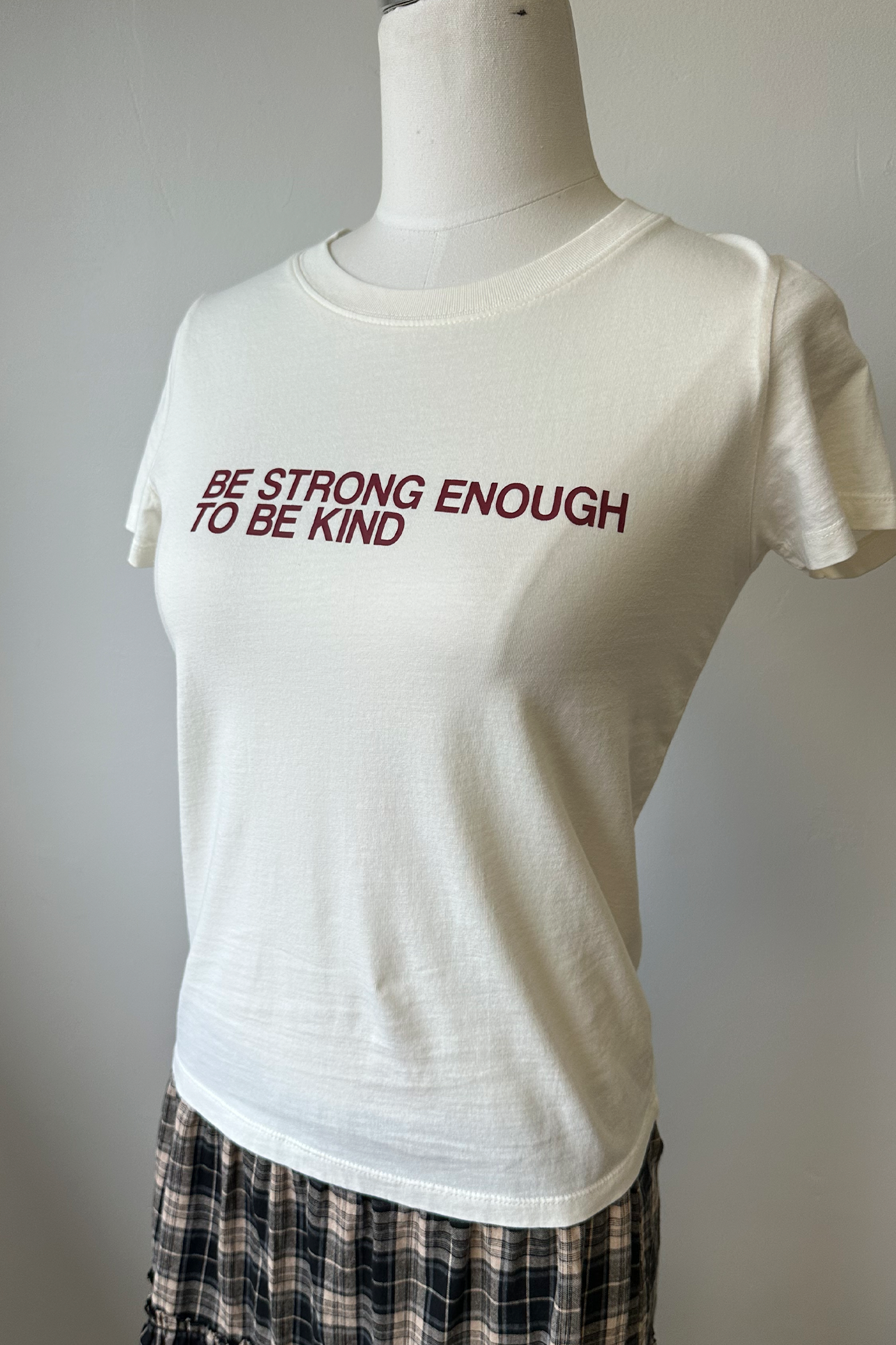 Kindness Long Loose Graphic Baby Tee