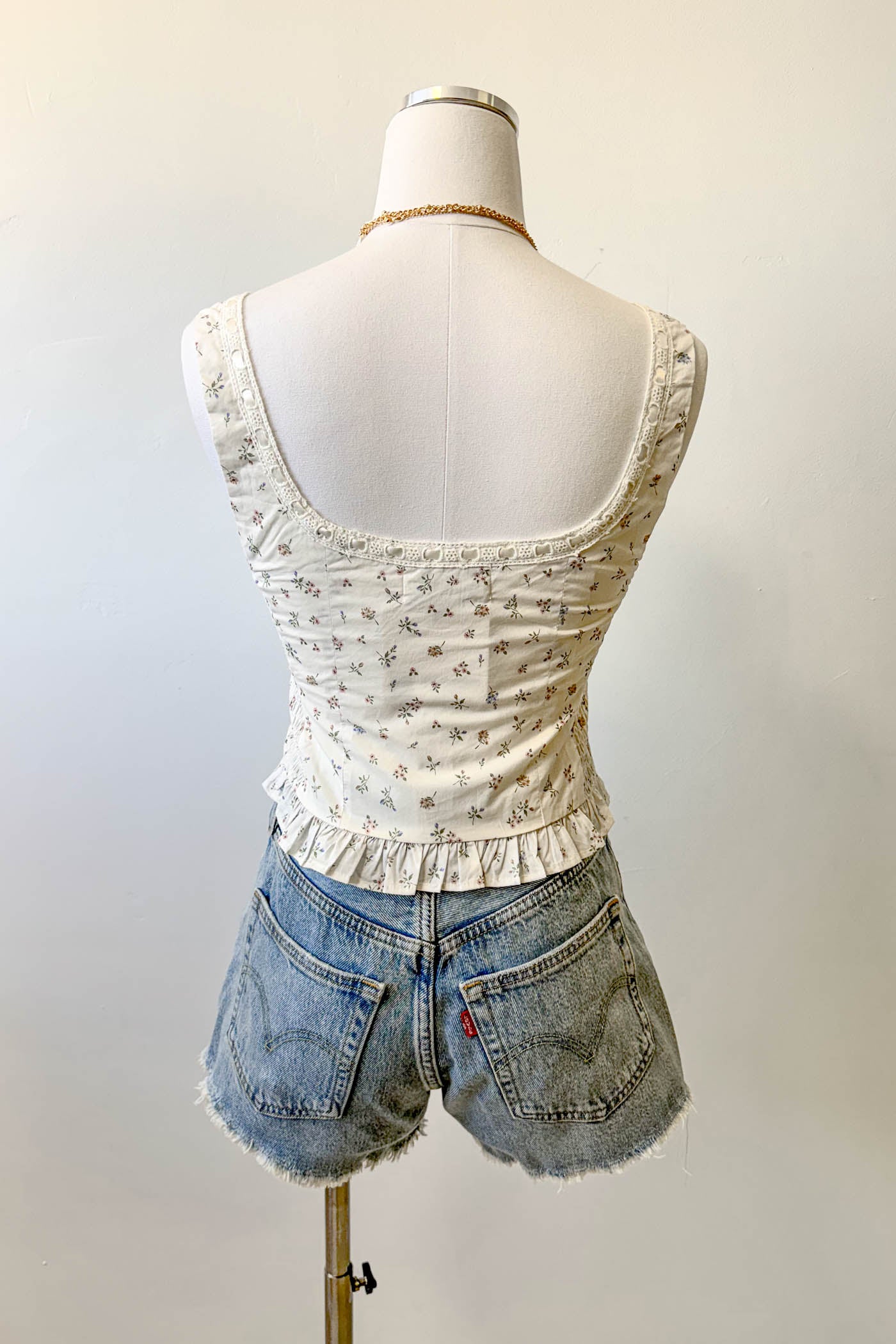 Floral Corset Top
