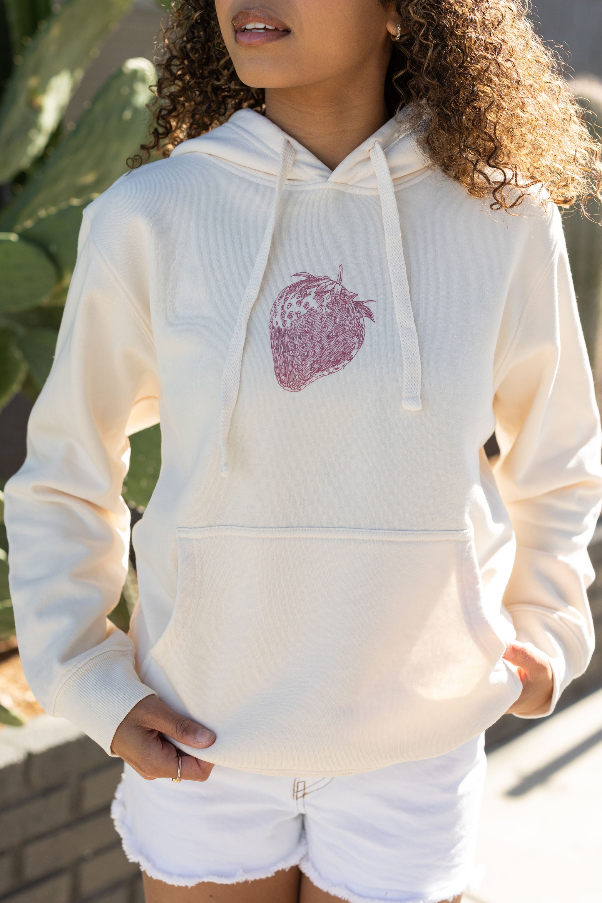 Strawberry Graphic Hoodie