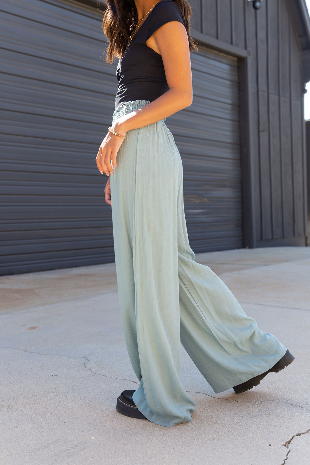 Wide Leg Boho Pants