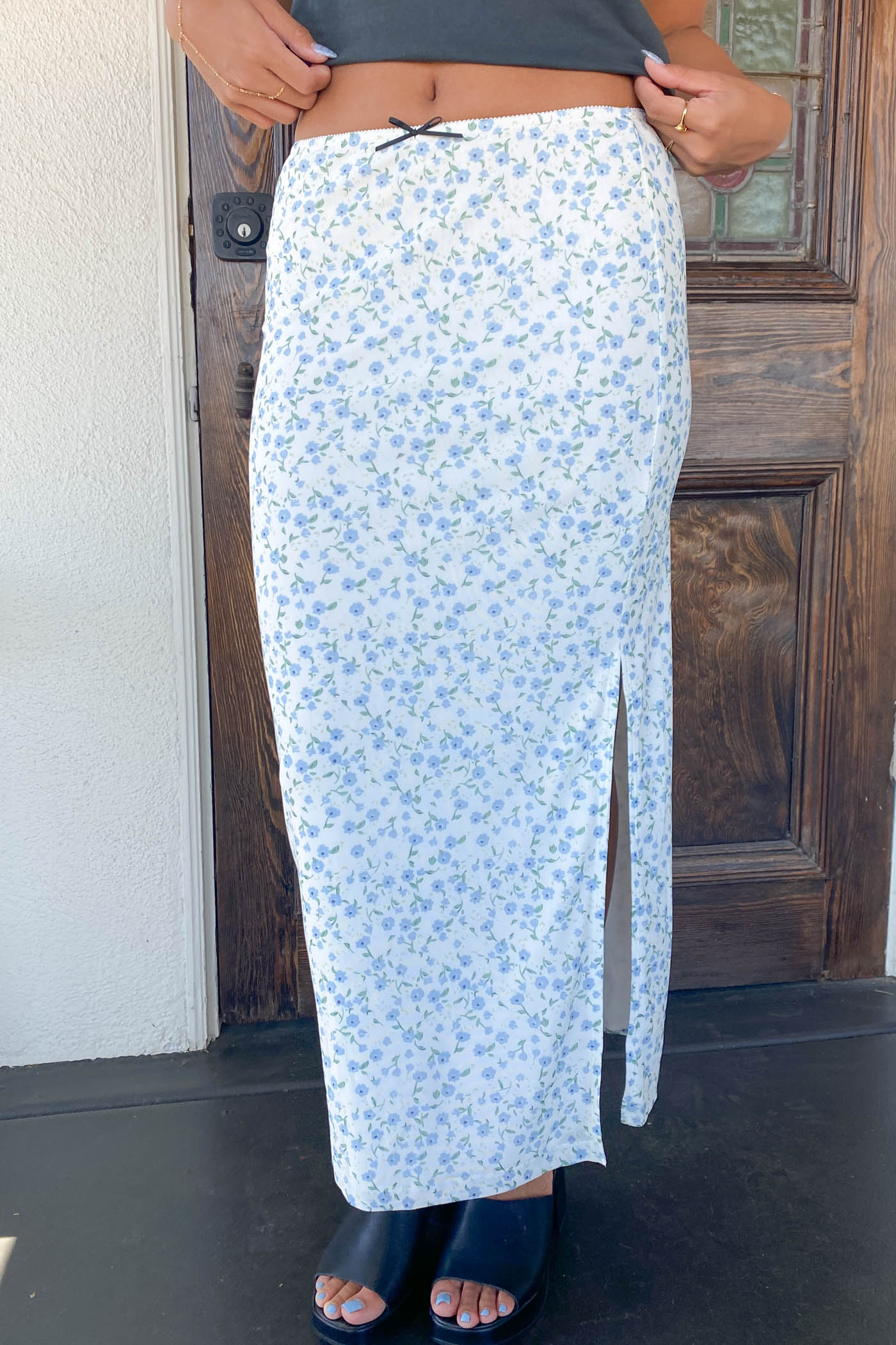 Floral Maxi Skirt