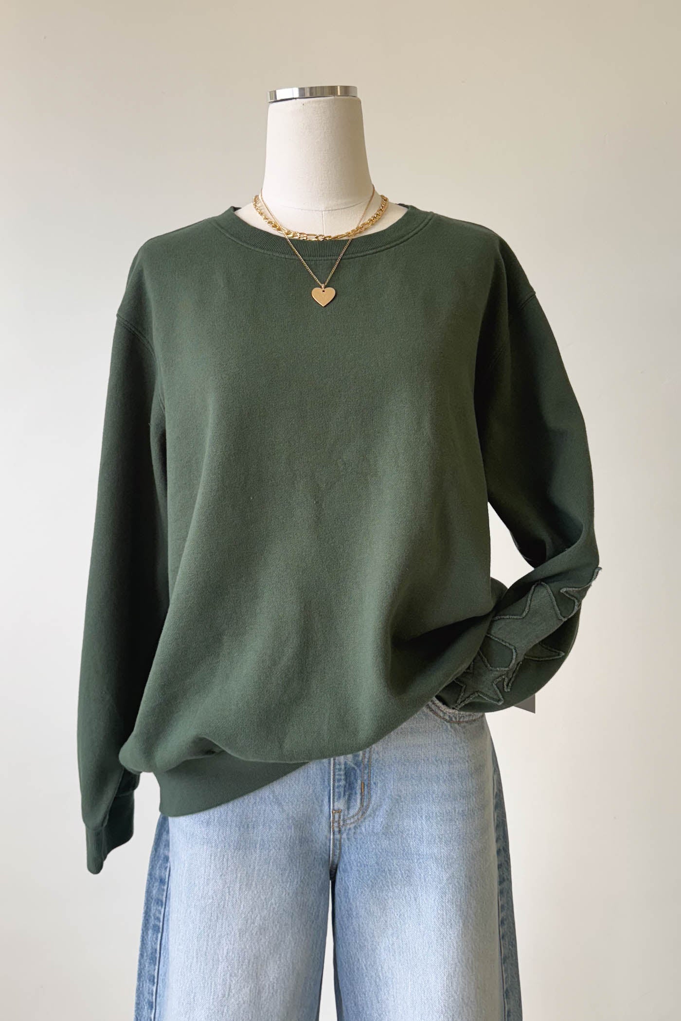 Star Embroidered Sweater