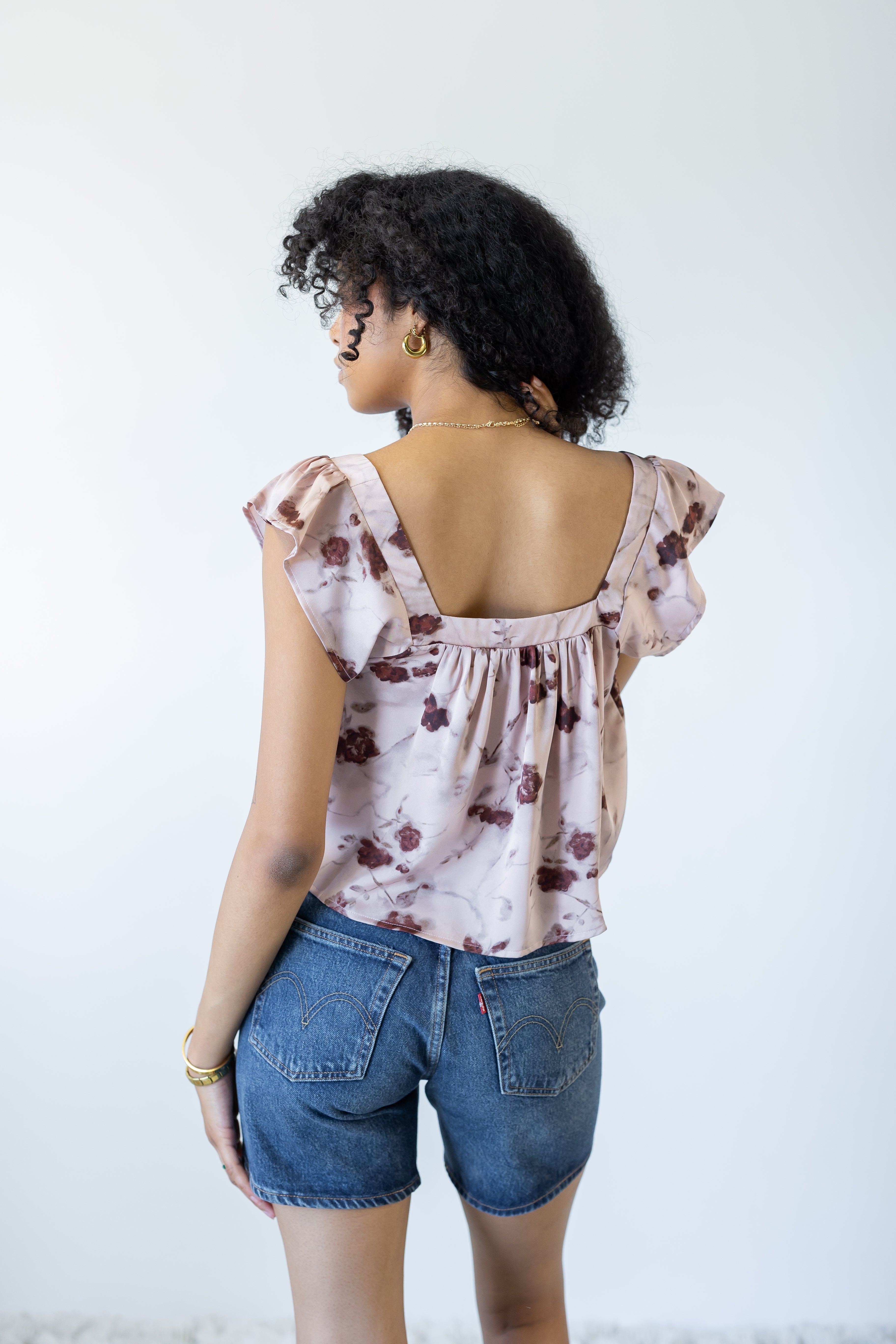 Floral Flowy Top