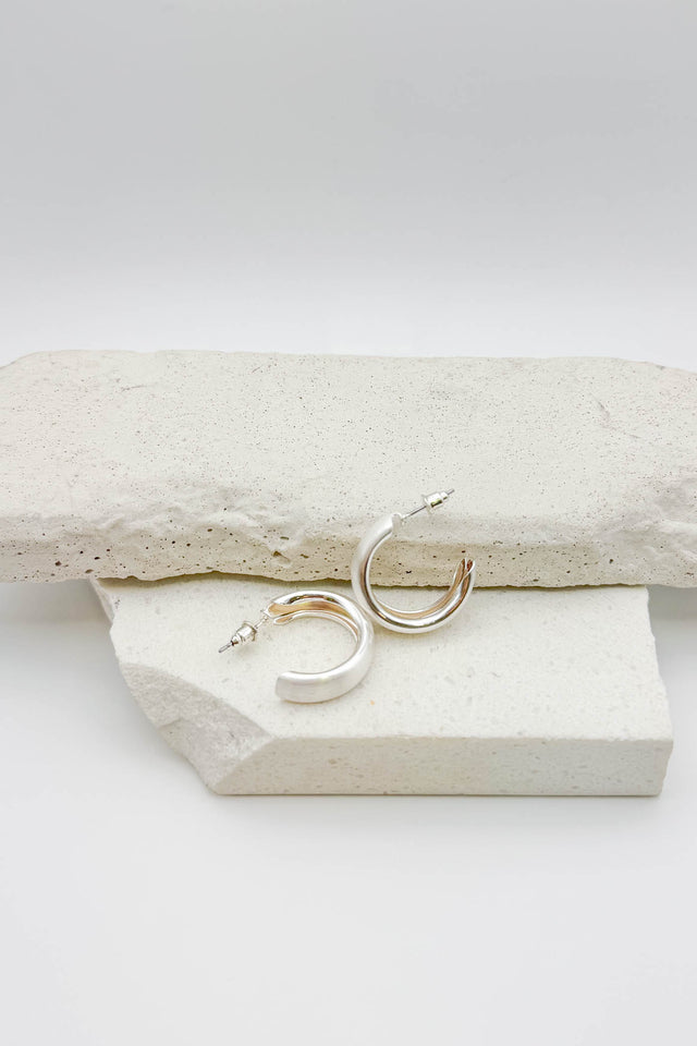 Thick Hoop Earrings