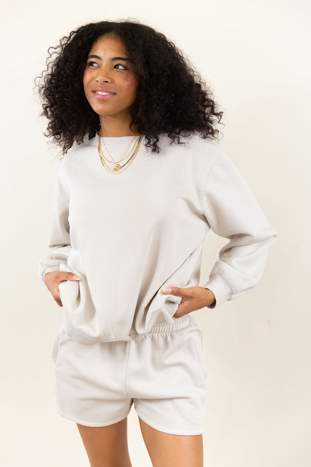 Oversized Basic Sweatshirt