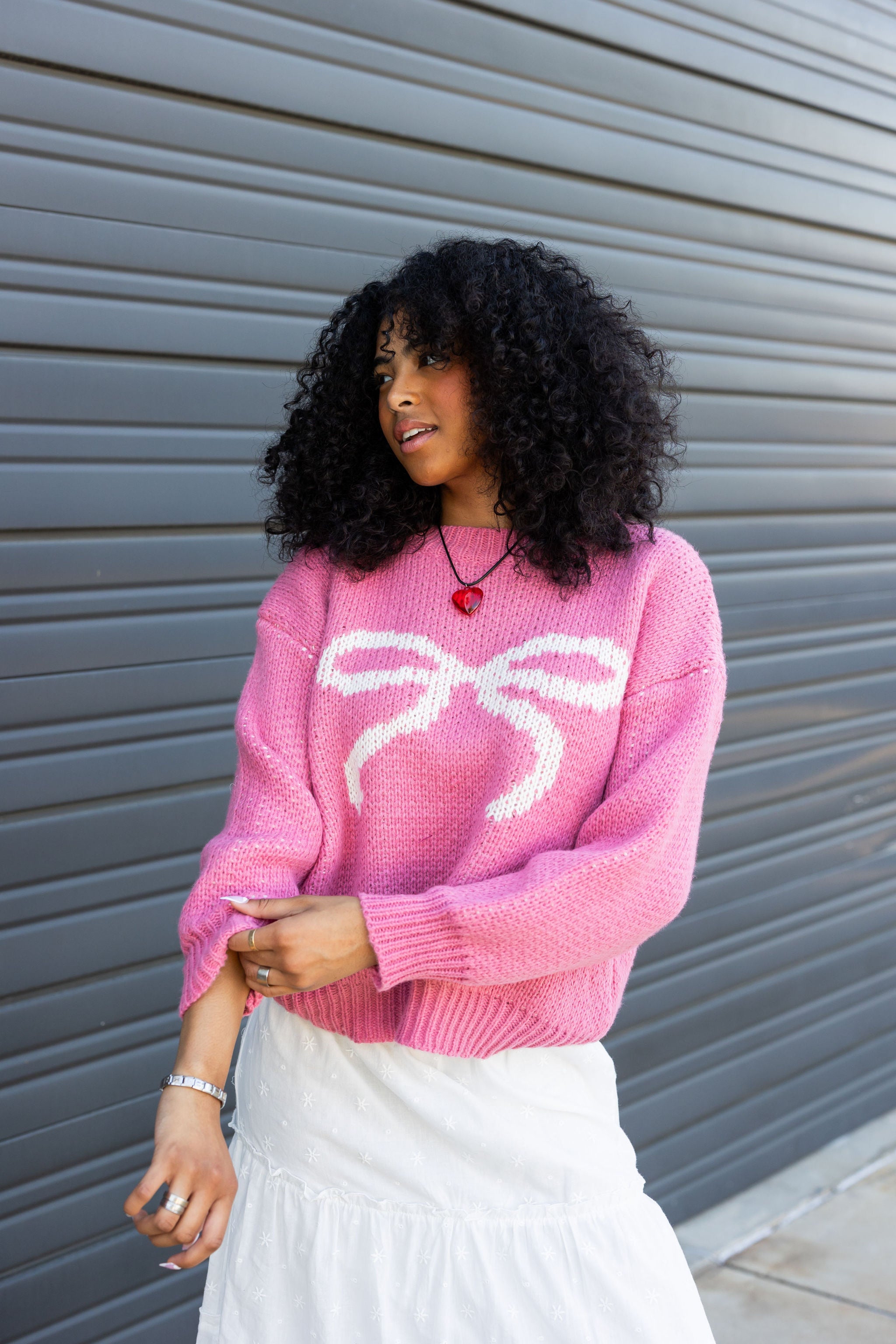 Bow Knit Sweater