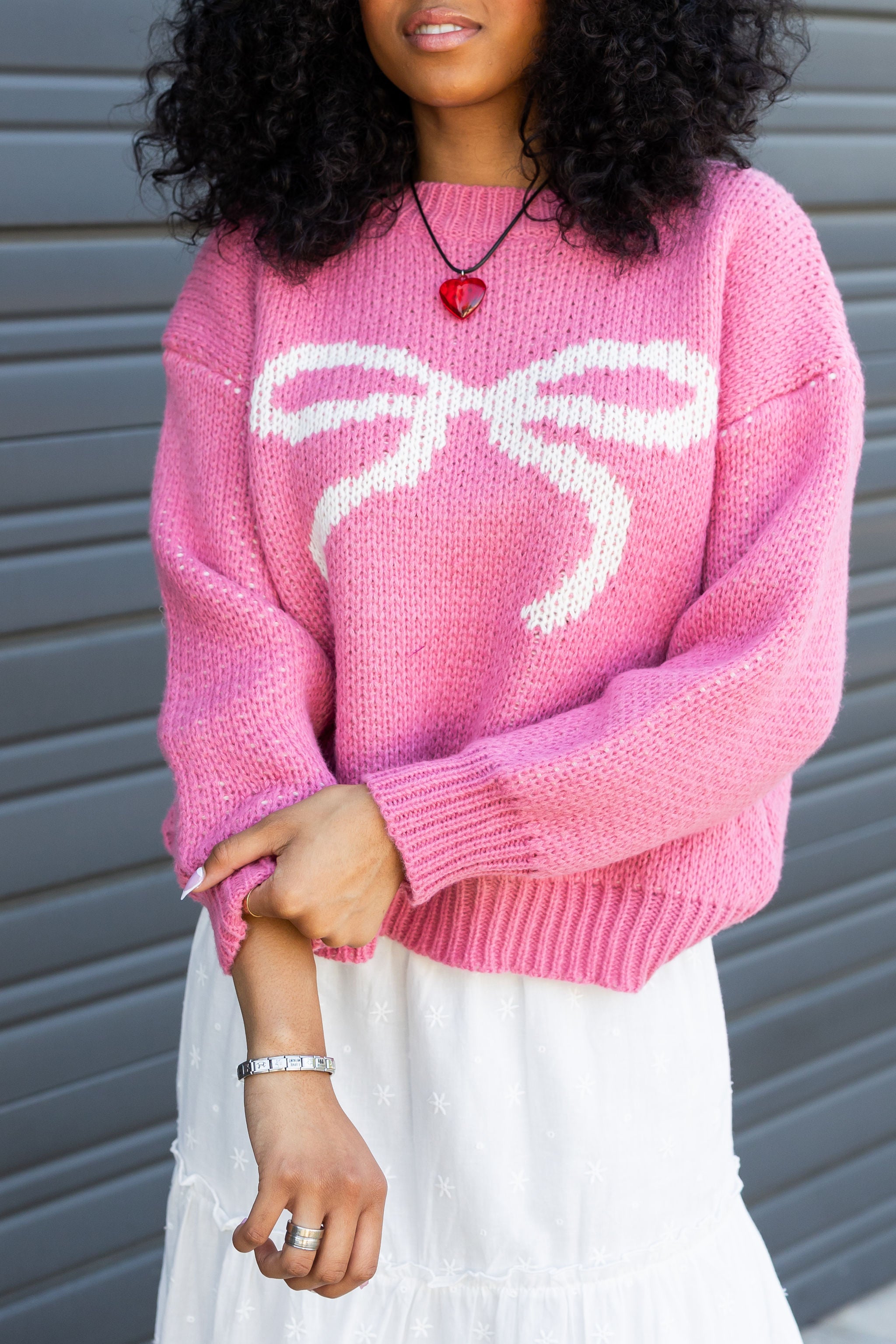 Bow Knit Sweater