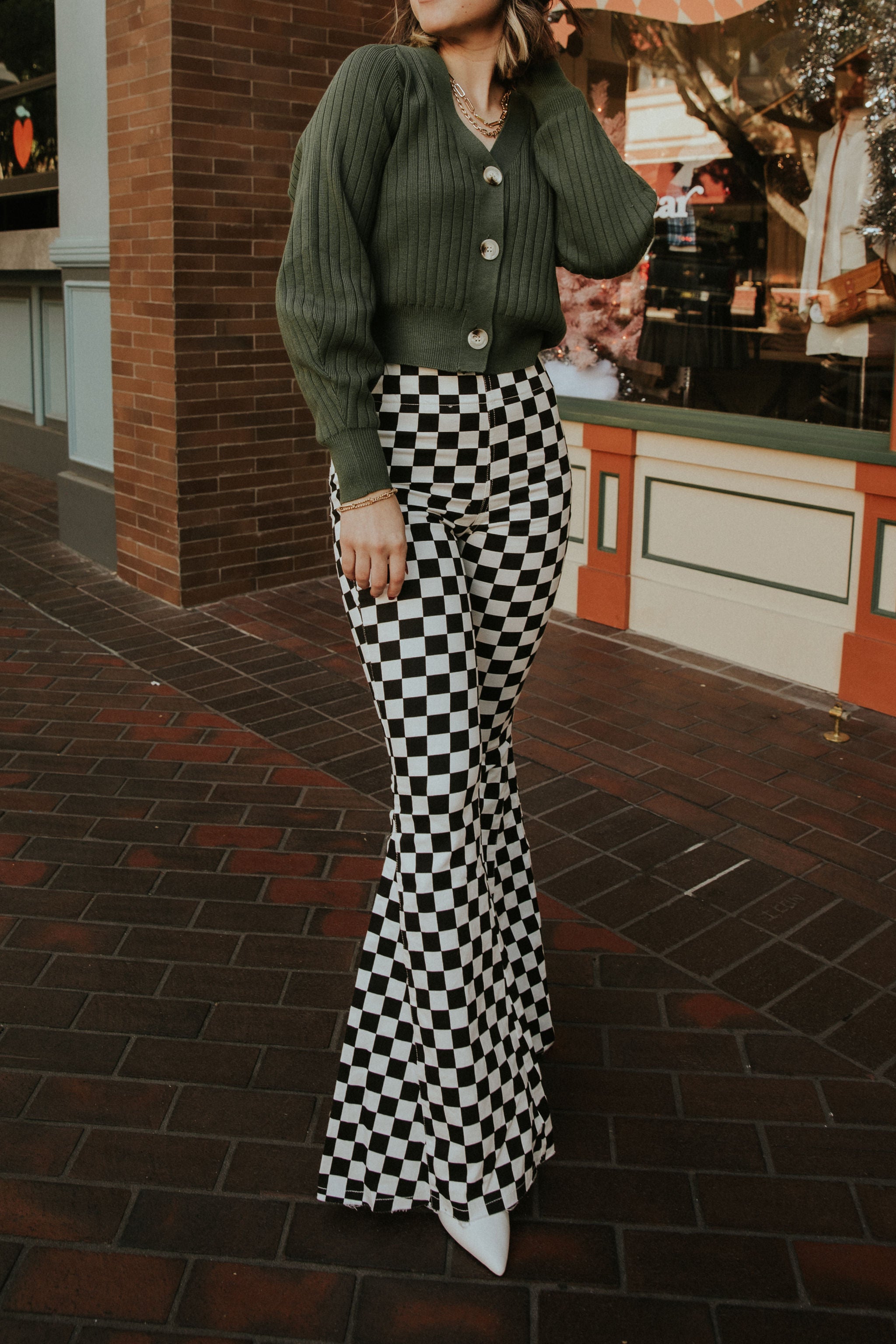 Dream Big Checkered Pants