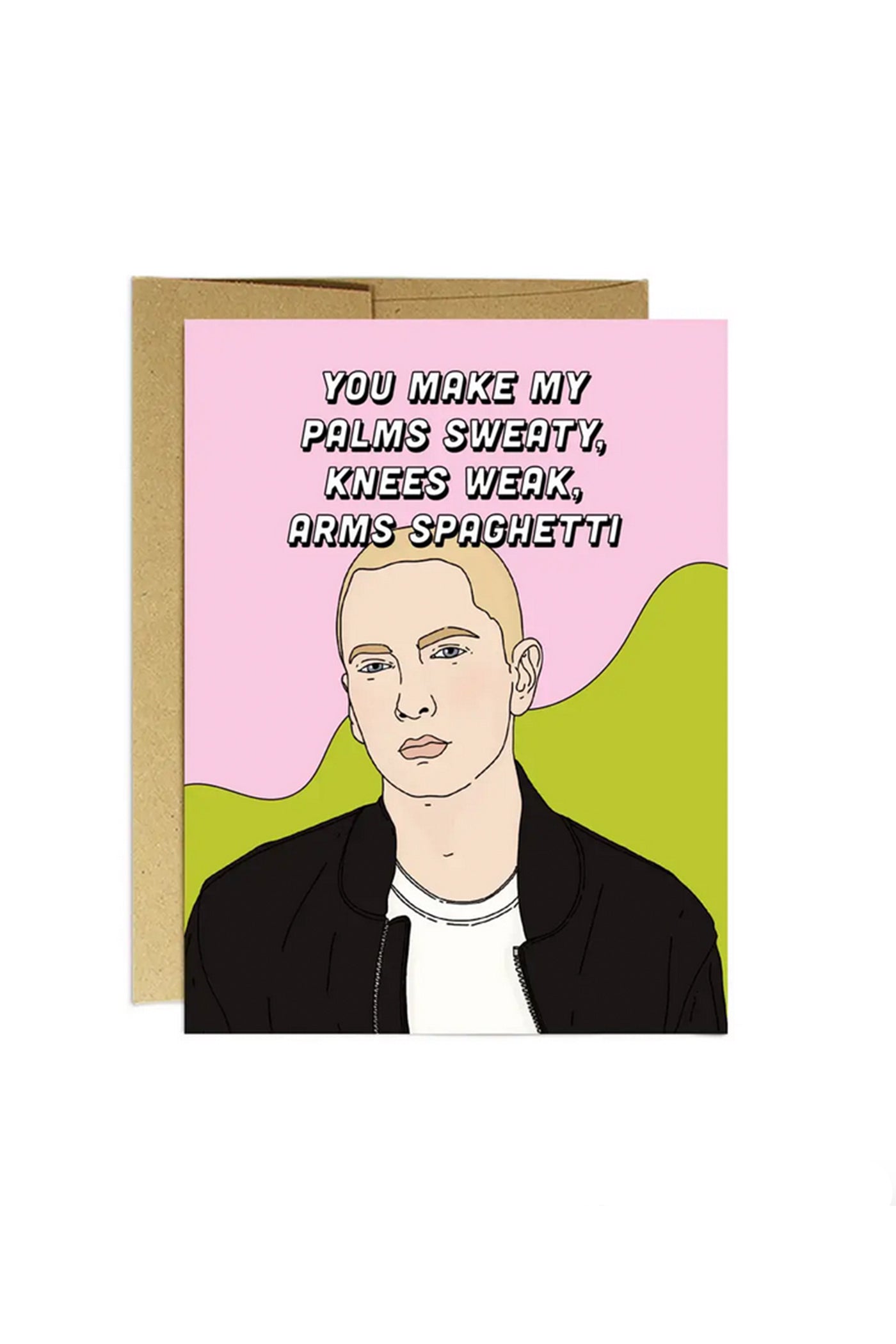 Knees Weak Eminem Valentine's Day Card