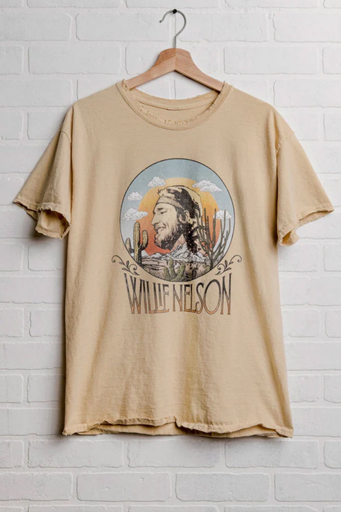 Wilie Nelson Thifted Womens Graphic Tee