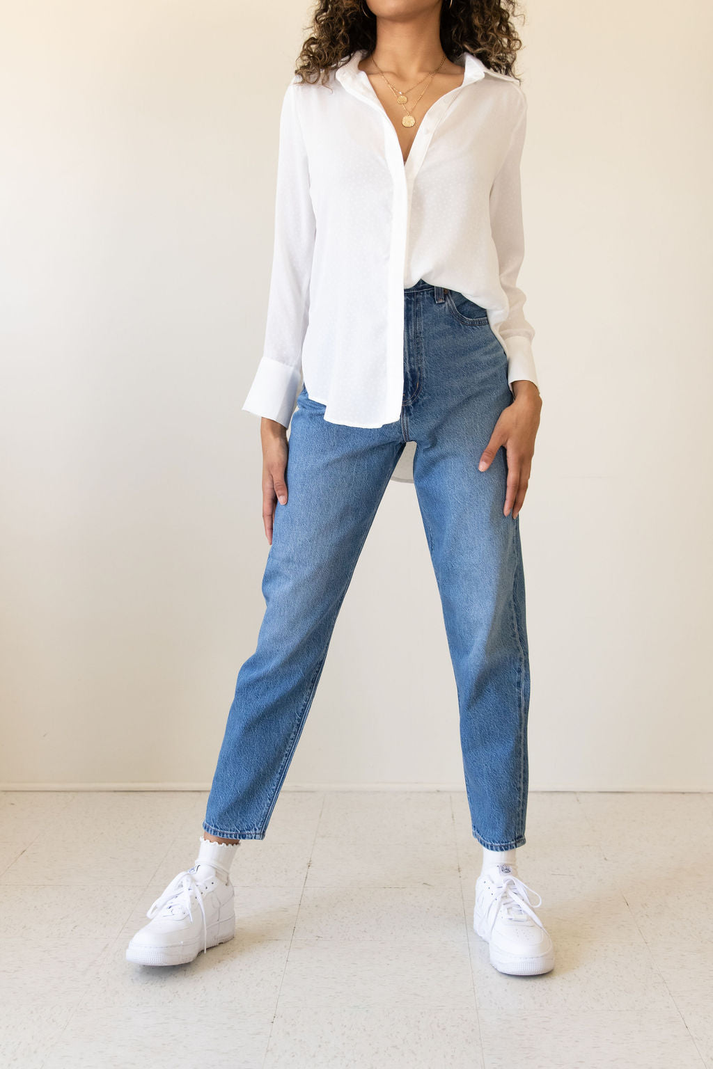 High Rise Loose Taper Jeans by Levi's