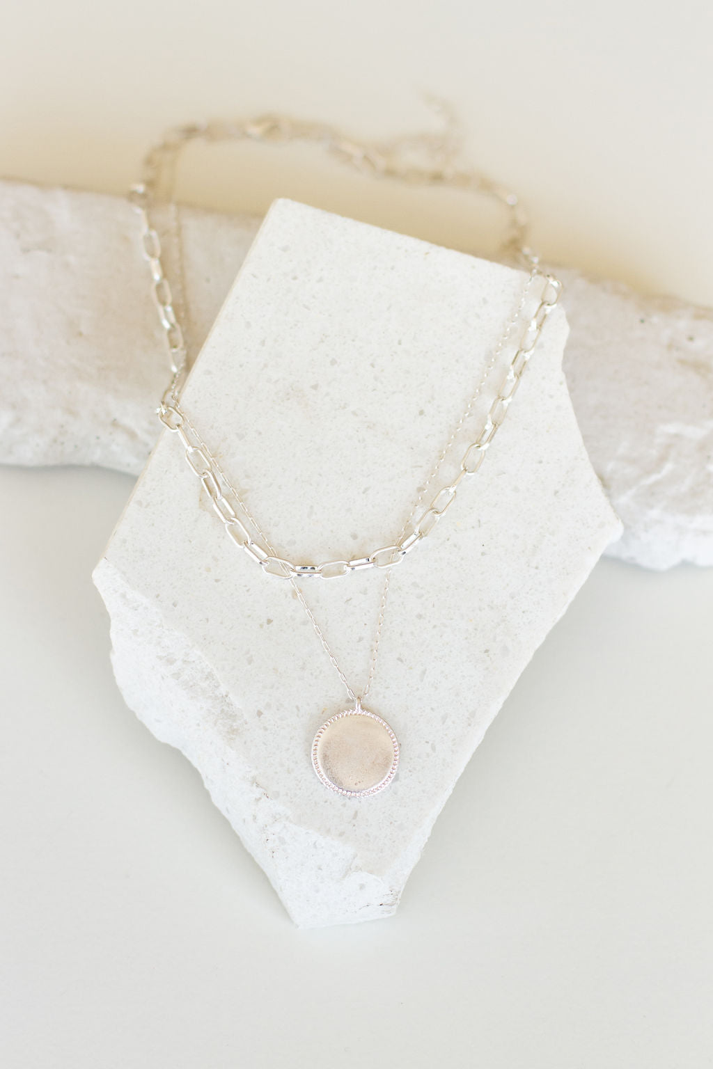 Blind Love Chain Coin Necklace