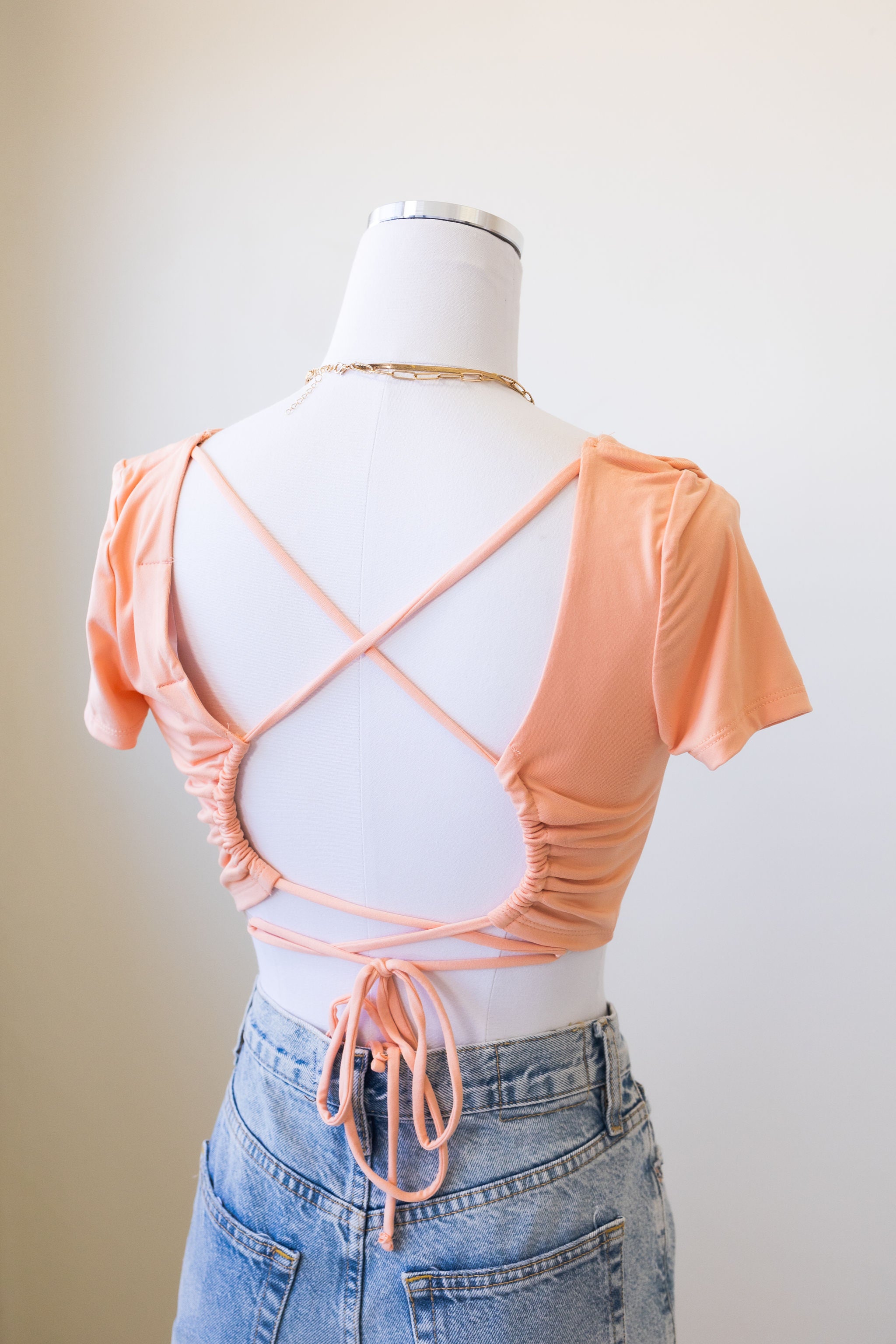 Without You Wrap Crop Top