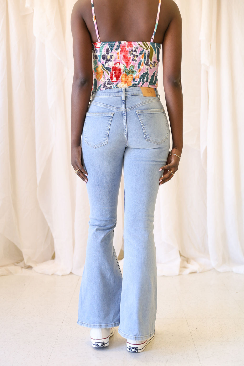 Mid Rise Flare Jeans by BDG