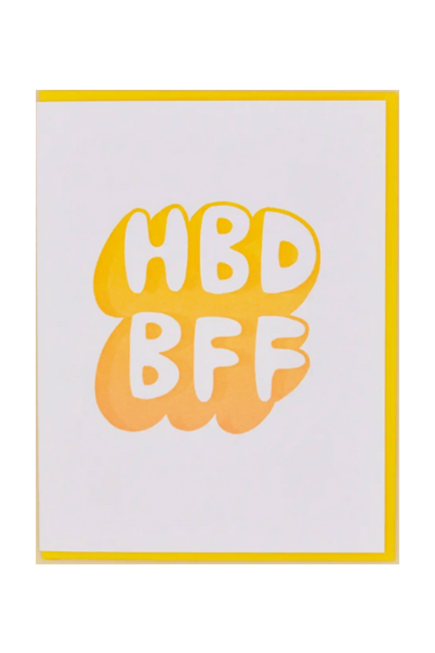 HDD BFF Greeting Card