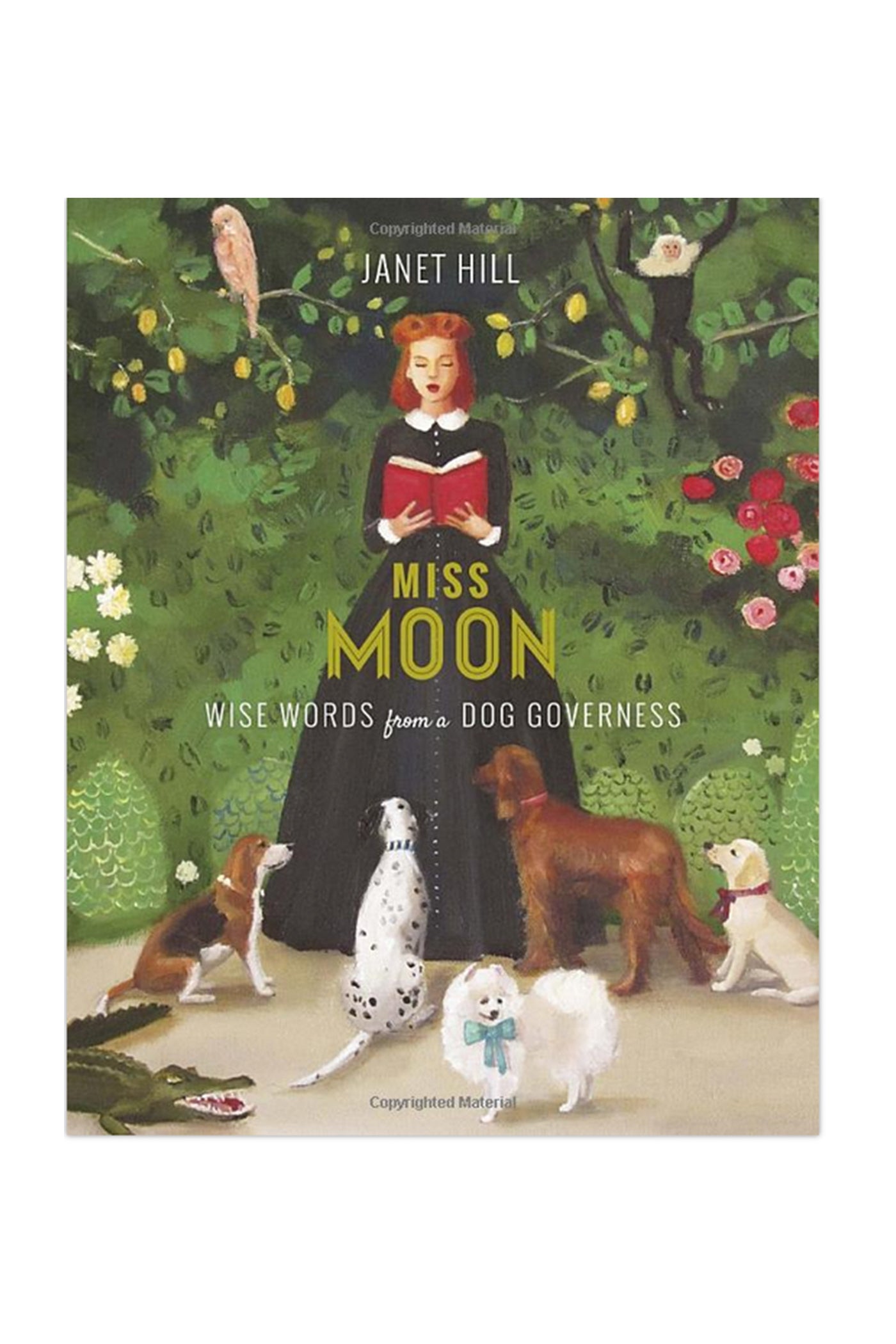 Miss Moon: Wise Words from a Dog Governess Hardcover Book