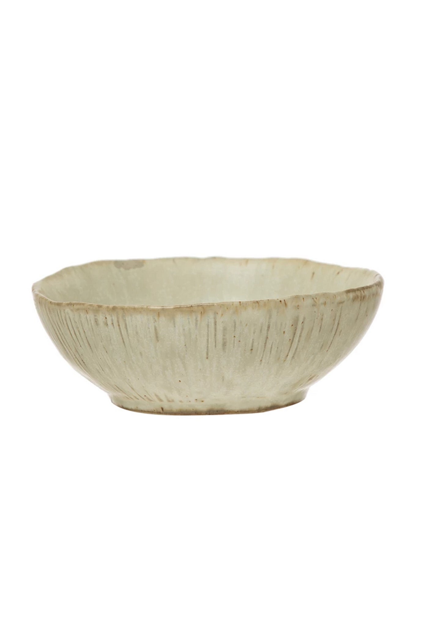 Stoneware Mushroom Bowl