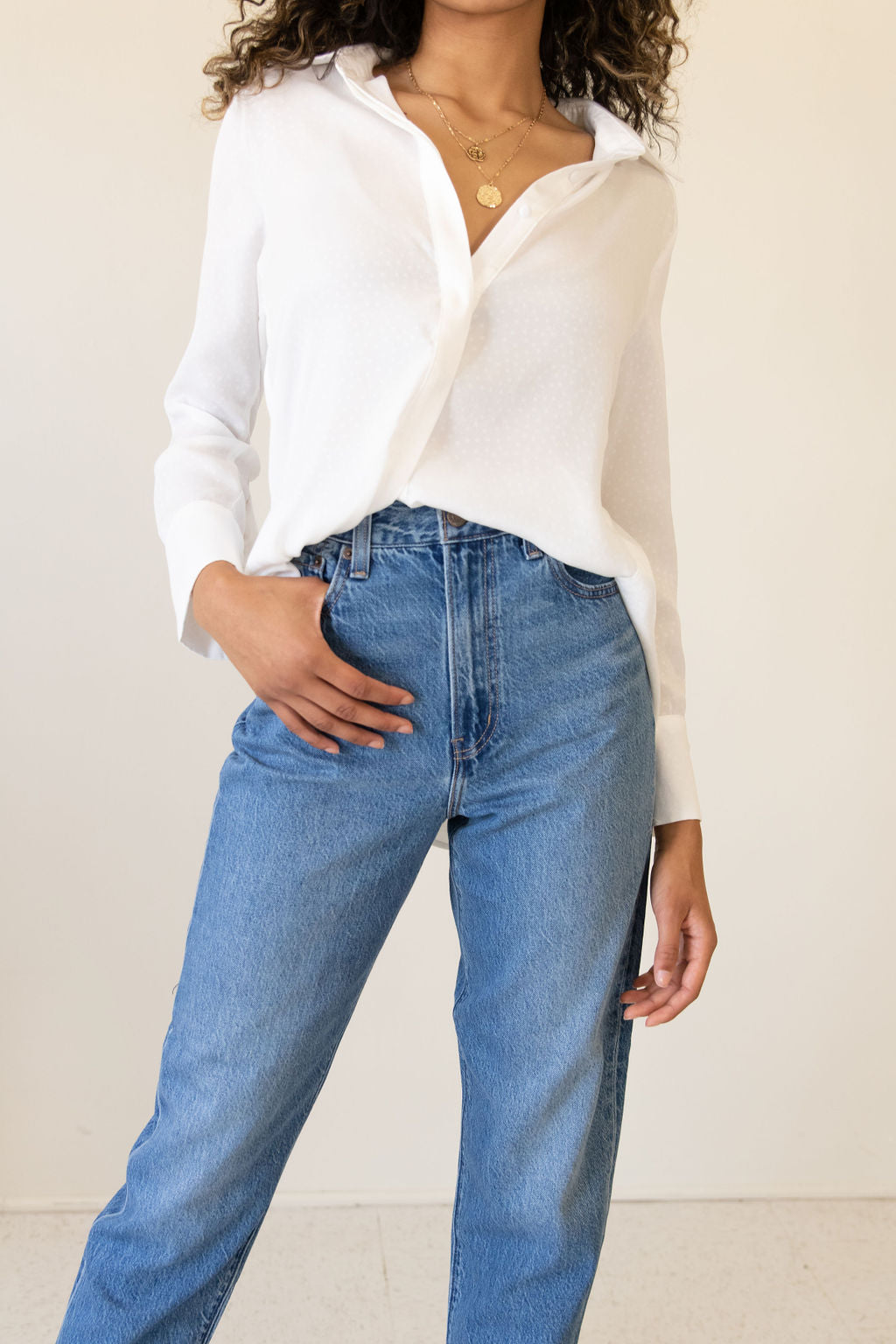 High Rise Loose Taper Jeans by Levi's