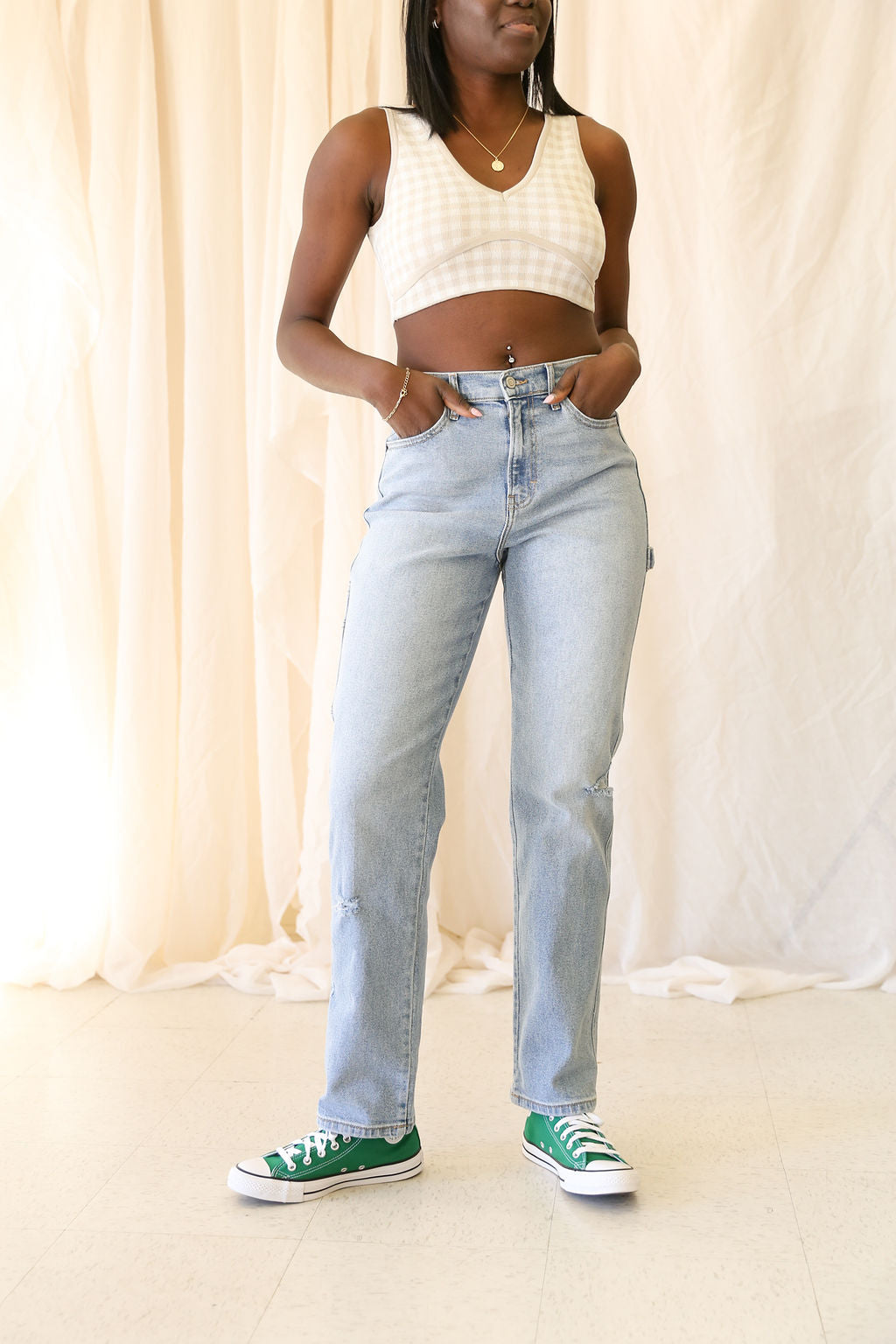 The Rockie Mid Rise Baggy 90s Jeans by Nectar Premium Denim