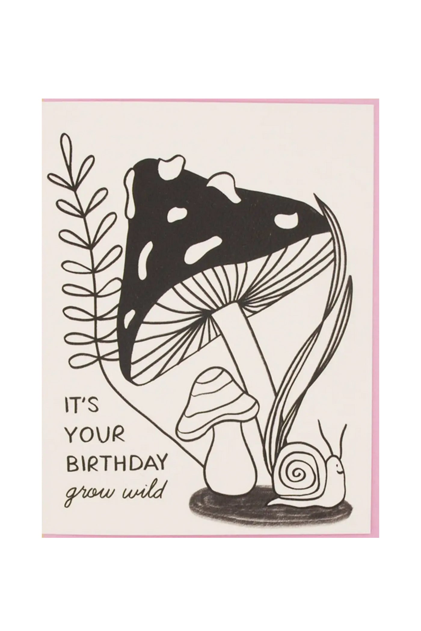 Grow Wild Birthday Card