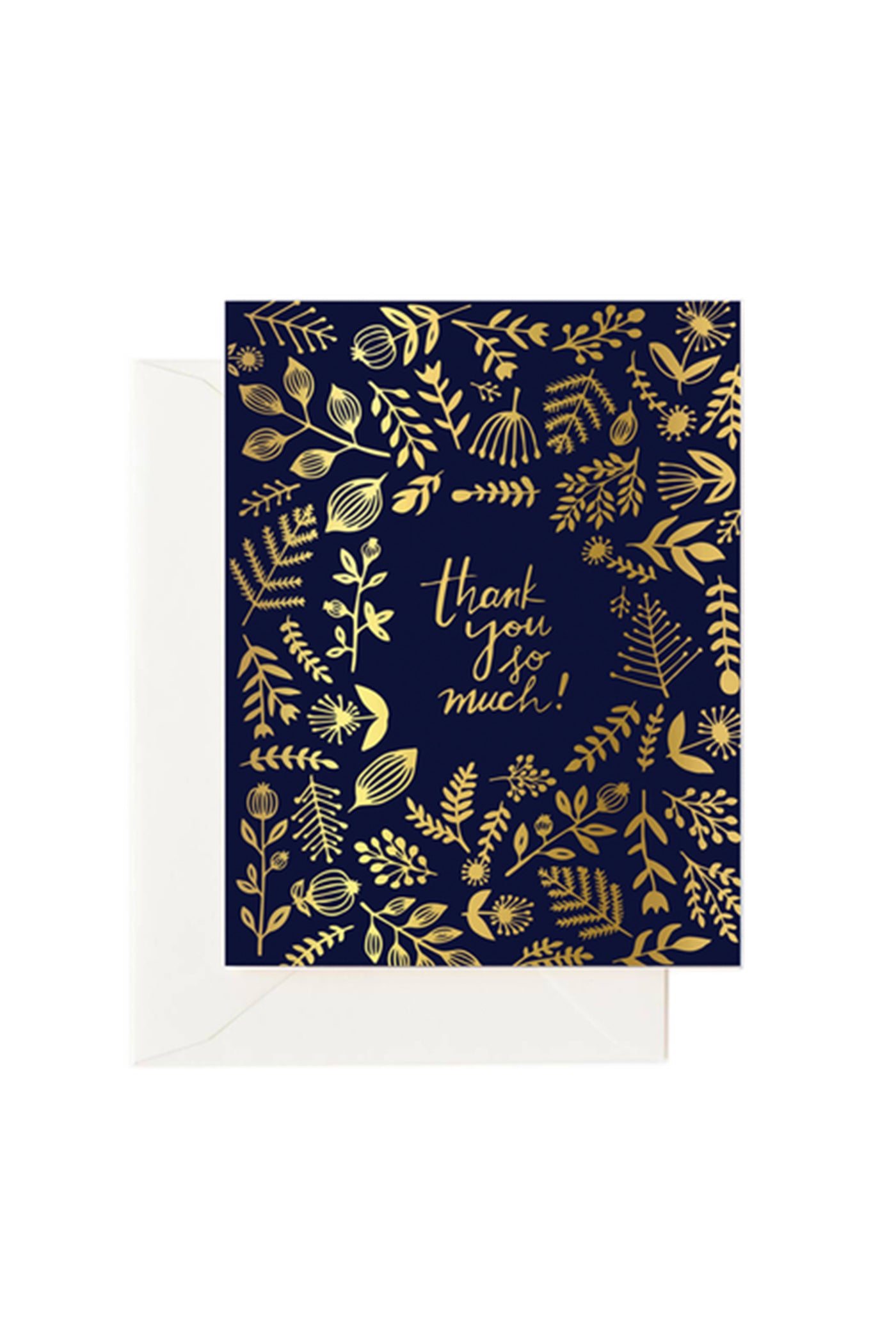 Gold Foil Thank You Card by Forage Paper Co.