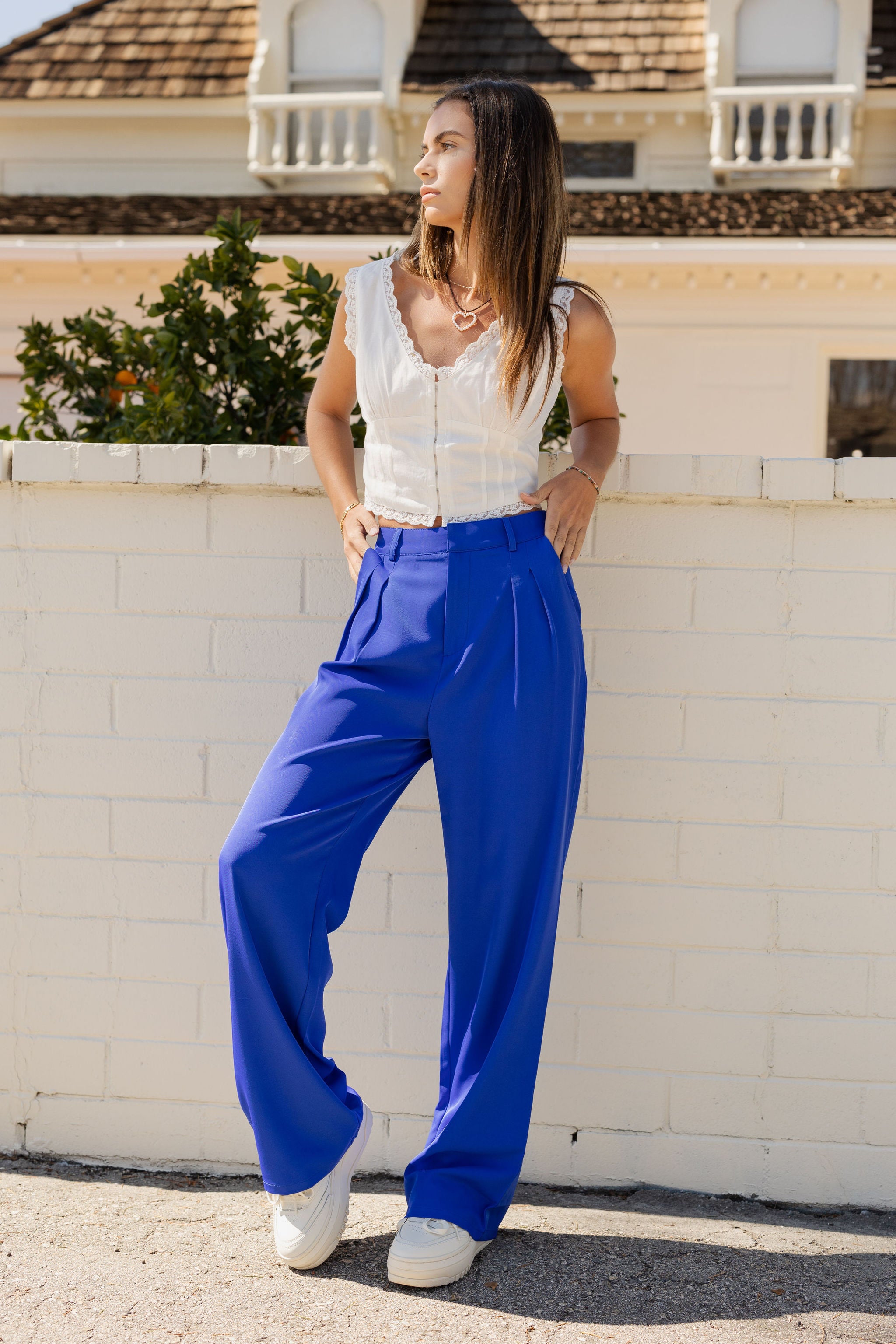 Like This Pleated Trouser Pants