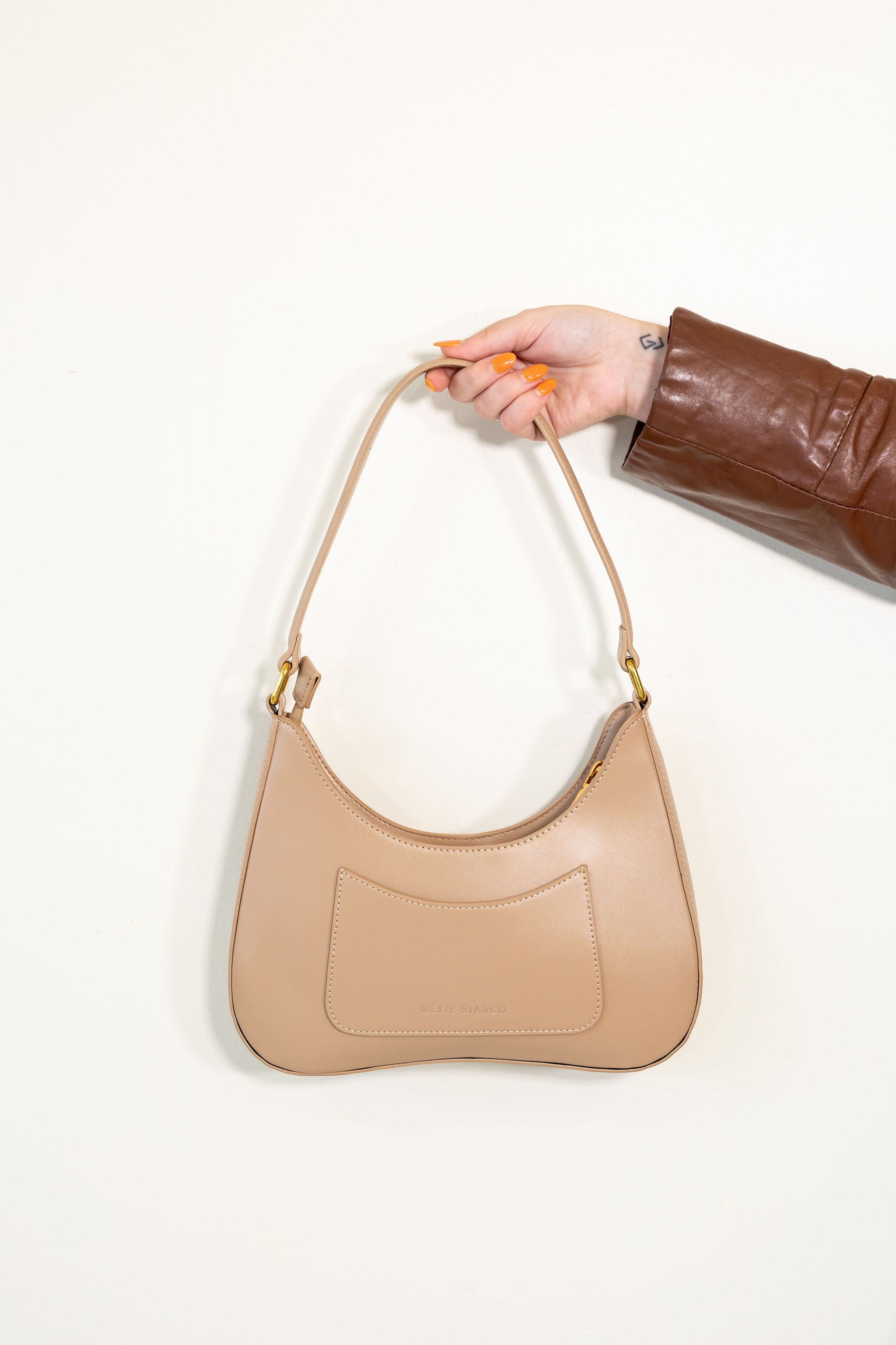 Small Yvonne Shoulder Bag by Melie Bianco