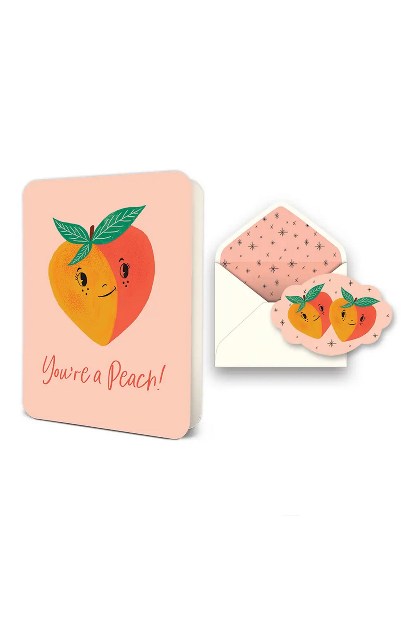 You're A Peach! Greeting Card