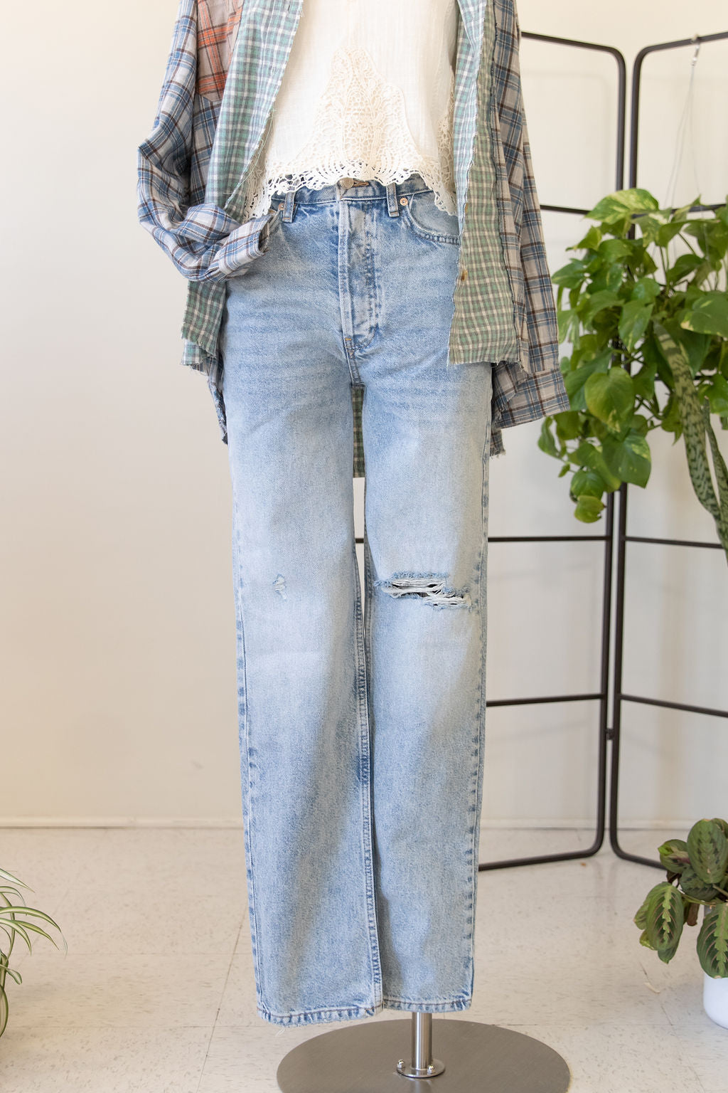 Lasso Distressed Jean by Free People