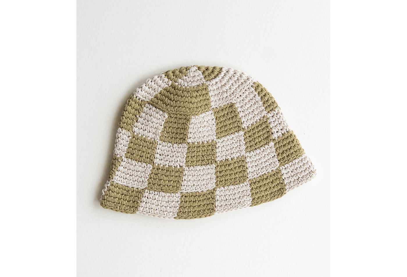 ハイクォリティ BUCKET HAT CHECKER KNIT | www.oitachuorc.com