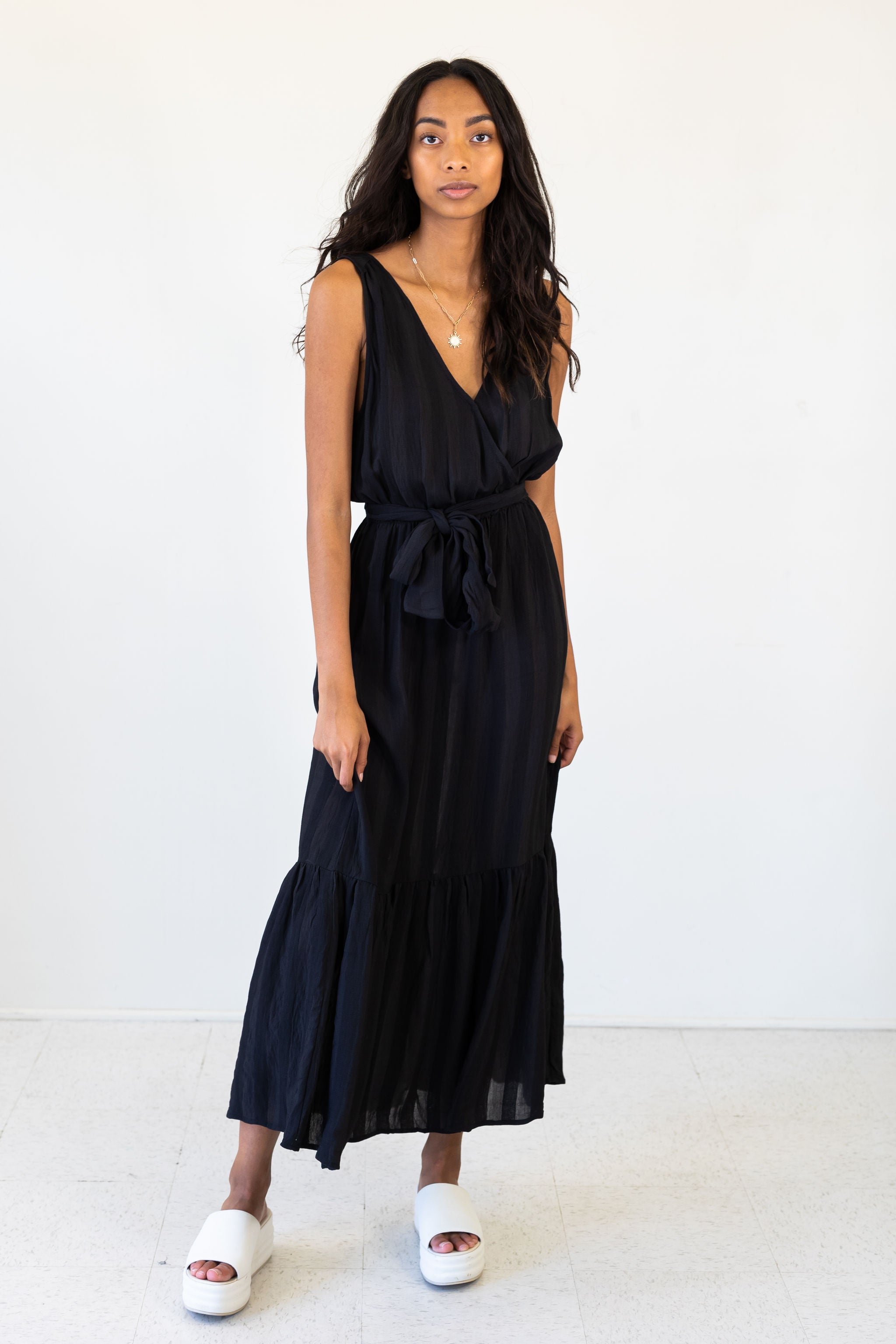 Felt Alive Maxi Dress by For Good