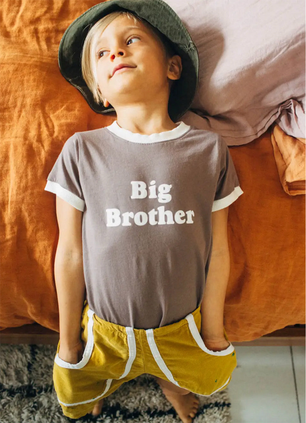 Big Brother Kids Ringer Tee by The Bee &amp; The Fox