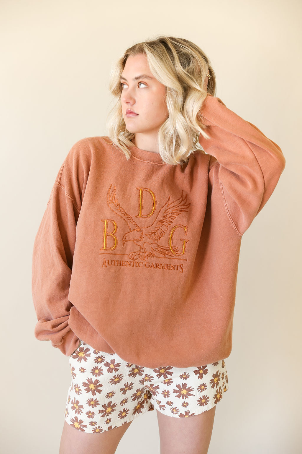 Eagle Embroidered Sweater by BDG
