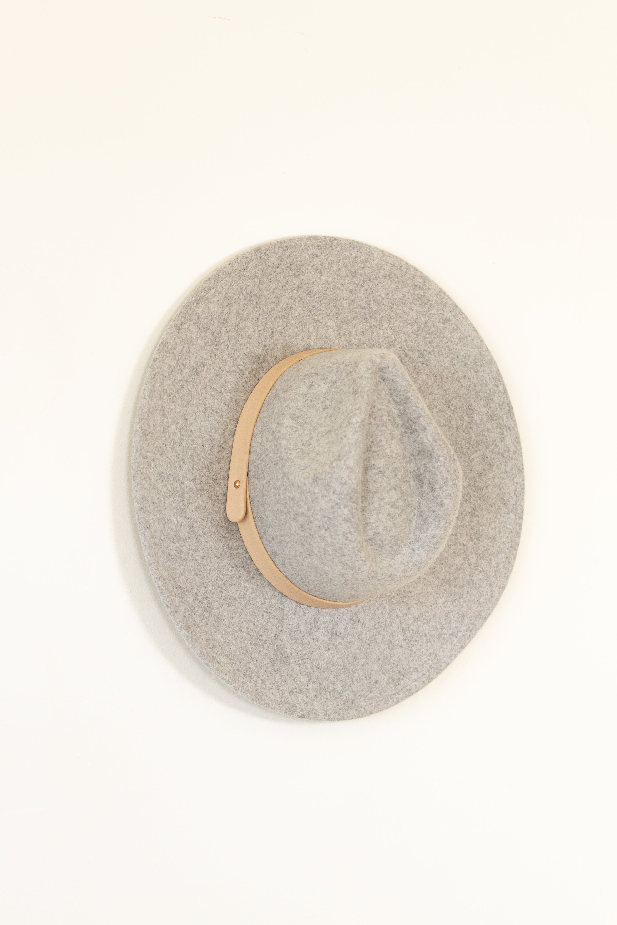 grey wool hat