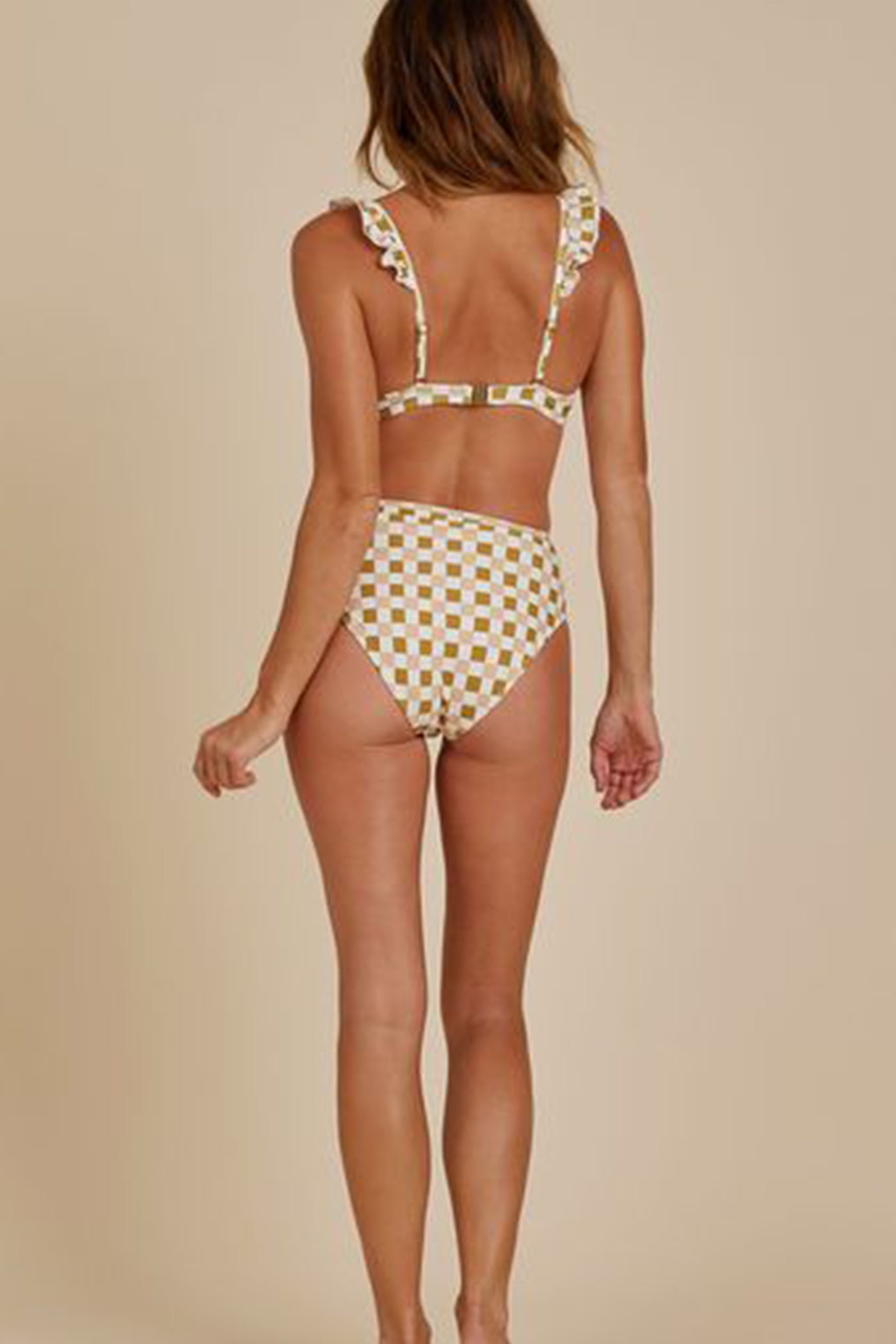 Ruffle Underwire Women's Bikini Top by Rylee &amp; Cru
